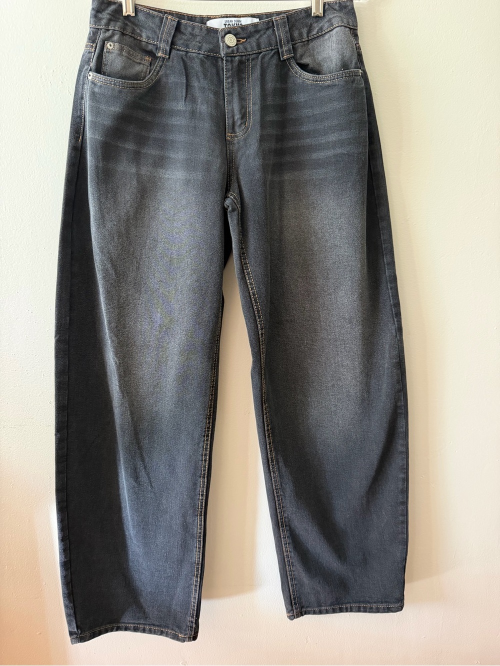 Urban Denim Tokyo Low Rise Barrel Black Wash Junior Size 03 29x30